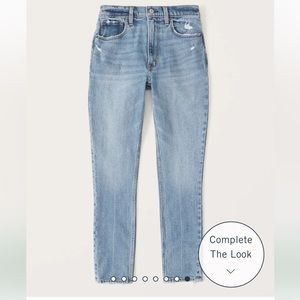 Abercrombie and Fitch Curve Love High Rise Skinny Jeans